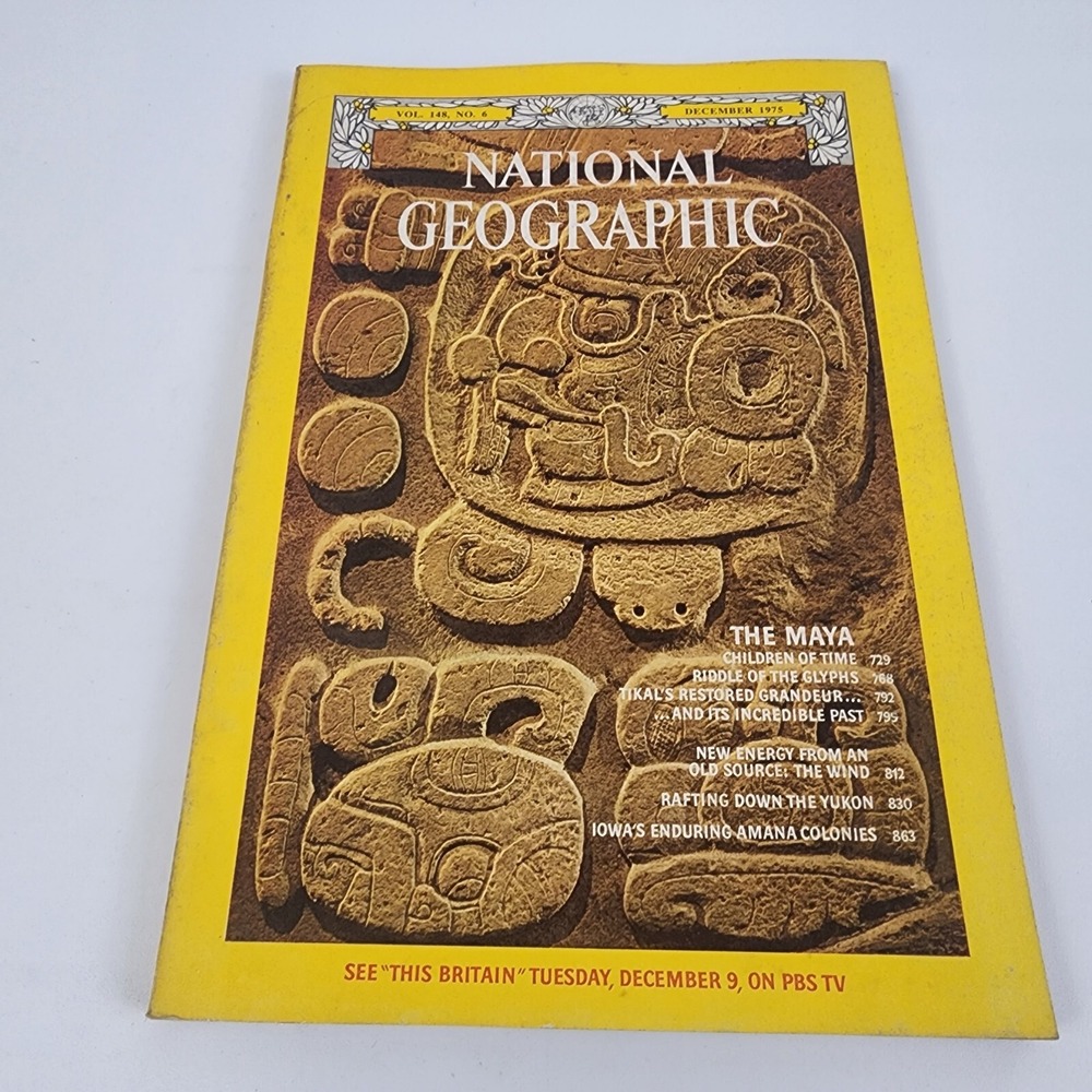 National‎ Geographic Magazine December 1975 No Insert